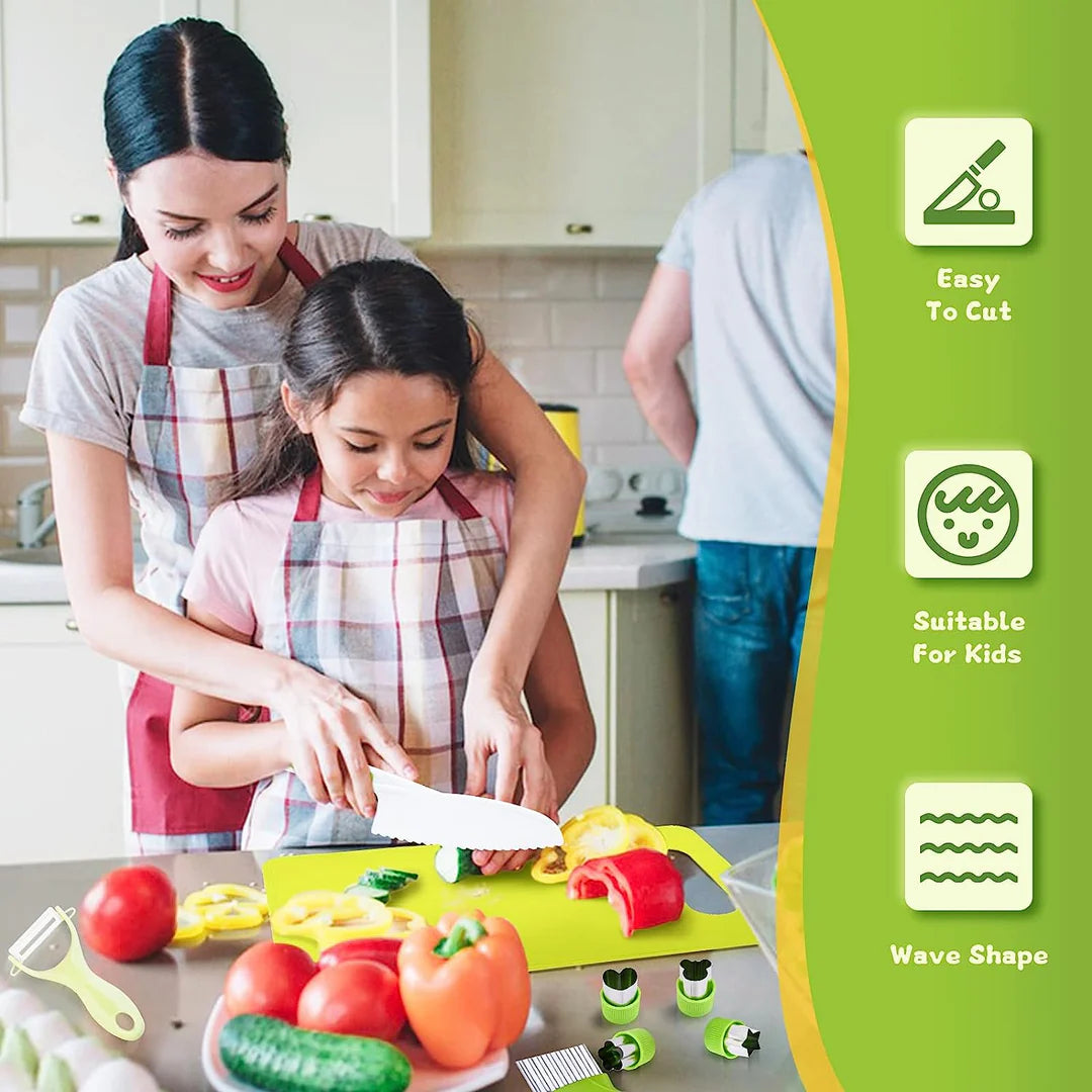 Kivora Cookies 🍪 – Ensemble de cuisine Montessori en silicone pour enfants