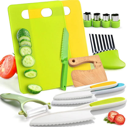 Kivora Cookies 🍪 – Ensemble de cuisine Montessori en silicone pour enfants